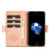 iPhone 7/8/SE Etui med Kortholder Stativfunktion Rose Guld