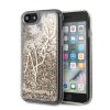 iPhone 7/8/SE Cover Glitter Signature Guld