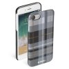 iPhone 7/8/SE Cover Limited Cover Plaid Dark Grey