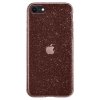 iPhone 7/8/SE Cover Liquid Crystal Glitter Rose Quartz