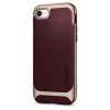 iPhone 7/8/SE Cover Neo Hybrid Herringbone Burgundy