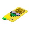 iPhone 7/8/SE Cover Silikonee 3D Ananas