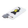 iPhone 7/8/SE Cover Silikonee 3D Katt