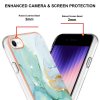 iPhone 7/iPhone 8/iPhone SE 2020/iPhone SE 2022 Cover Marmor Glitter Grøn