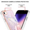 iPhone 7/iPhone 8/iPhone SE 2020/iPhone SE 2022 Cover Marmor Glitter Roseguld