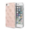 iPhone 7/8/SE Cover Glitter Cover Peony Lyserød