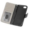 iPhone 7/8/SE Wallet Case Vintage PU-læder Grå