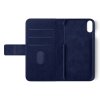 iPhone X/Xs Etui Premium Wallet Navy Blue