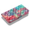 iPhone X/Xs Plånboksetui PU-læder Motiv Färgglad Mandala