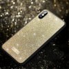iPhone X/Xs Cover Glitter Guld