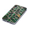 iPhone X/Xs Cover Marmor Grøn