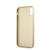 iPhone X/Xs Cover Saffiano Cover Guld
