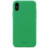 iPhone X/Xs Cover Silikone Grass Green
