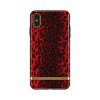 iPhone Xs Max Cover Red Leopard