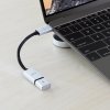 Adapter USB-C Til USB AluCable Sort Sølv
