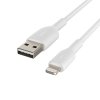 Kabel BOOST↑CHARGE Lightning till USB-A 0.15 meter Hvid