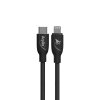 Kabel Cablebird CB21 USB-C/Lightning 60W 1m Sort