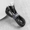 Kabel Cafule Cable USB-A/USB-C 3m Grå Sort