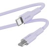 Kabel Soft Charge & Sync Cable USB-C/Lightning 1.5m Lavendel
