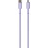 Kabel Soft Charge & Sync Cable USB-C/Lightning 1.5m Lavendel
