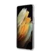 Samsung Galaxy S21 Cover Choupette Transparent Lyserød