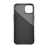 iPhone 14 Cover Kulfibermønster Sort Hvid