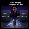 Oplader 240W Digital GaN Desktop Fast Charger
