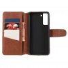 Samsung Galaxy S21 Etui Essential Leather Maple Brown