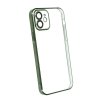 iPhone 11 Cover Glitter Transparent Stødabsorberende Grøn