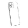 iPhone 11 Cover Glitter Transparent Stødabsorberende Sølv