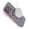 iPhone 12 Pro Max Cover Glitter Transparent MagSafe Lilla