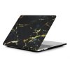 MacBook Pro 13 Touch Bar (A1706 A1708 A1989 A2159) Cover Marmor Sort Guld