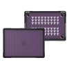 MacBook Pro 14 M1 (A2442)/M2 (A2779) Cover Sort Kant Transparent Lilla