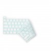 MacBook Pro 13/16" 2019 (A1706. A1708. A1989. A2159 & A2141) Tastaturbeskyttelse Gennemsigtig Grøn