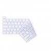 MacBook Pro 13/16" 2019 (A1706. A1708. A1989. A2159 & A2141) Tastaturbeskyttelse Gennemsigtig Lilla
