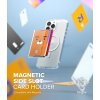 Magnetic Side Slot Card Holder MagSafe Clear Mist