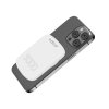 Magnetisk Powerbank 5000 mAh 10W MagSafe Hvid