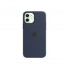 Original iPhone 12/iPhone 12 Pro Cover Silicone Case MagSafe Deep Navy