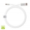 Mini DisplayPort til DisplayPort kabel 1.5 m Hvid