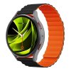 Samsung Galaxy Watch 8 40/44mm/Classic 46mm Armbånd Easy Strap Sort Orange
