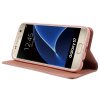 MobilEtui till Samsung Galaxy S7 PU-læder Kortholder Roseguld