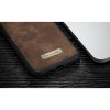 Mobilplånbok till Huawei P20 Bondet læder TPU Löstagbart Cover Brun