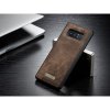 Mobilplånbok till Samsung Galaxy Note 8 Bondet læder Bok Löstagbart Cover Brun