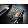 Mobilplånbok till Samsung Galaxy Note 8 Bondet læder Bok Löstagbart Cover Blå