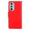 Motorola edge 30 pro Etui med Kortholder Rød