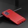 Motorola Moto G73 5G Cover Børstet Karbonfibertekstur Rød