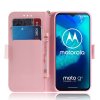 Motorola Moto G8 Power Lite Etui Motiv Hvidt Blomster