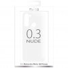 Motorola Moto G8 Power Cover Nude Transparent Klar