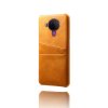 Nokia 5.4 Cover Kortholder til to kort Orange