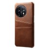 OnePlus 11 Cover Kortholder til to kort Mørkebrun
